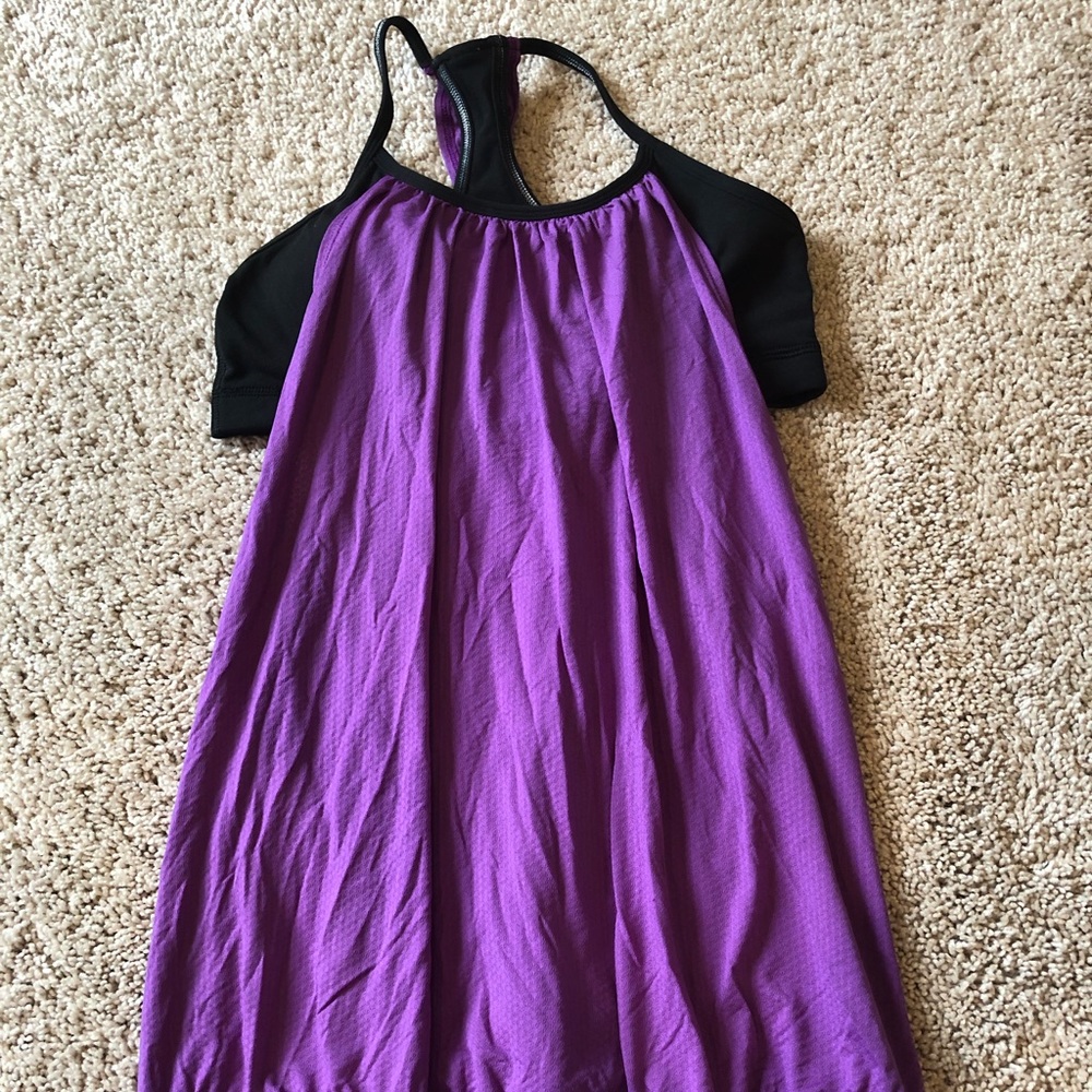 Lulu lemon breathe and flow tank